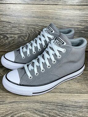 Converse Men's Chuck Taylor All Star Malden Street Mid Gray Shark Shoes Sneakers